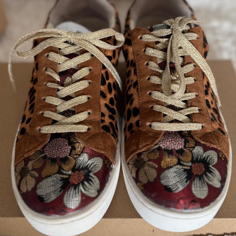 Johnny Was Leopard Sneakers